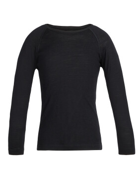 Dětské triko ICEBREAKER Kids 200 Oasis LS Crewe, Black velikost: 6
