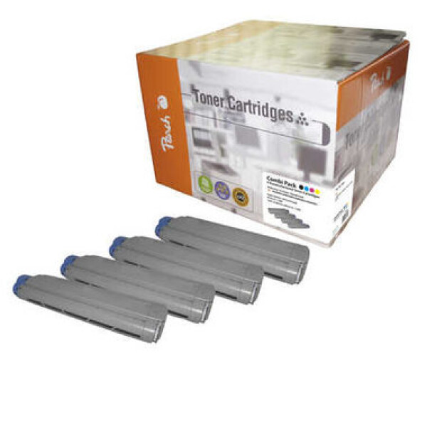 Peach Remanufactured C801/821-series MultiPack alternativní toner / C800/ C801/ C821 / 6.000/3x7300 stran / MultiPack (0F111762)