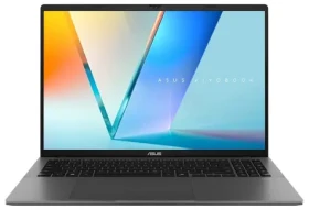 ASUS Vivobook S16 šedá / 16" WUXGA / Intel Core Ultra 7 255H 2.0GHz / 16GB / 1TB SSD / Intel Graphics / W11H (S3607CA-RP005W)