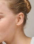ENAMEL Copenhagen Studs, Small Sunshine 925S/GP