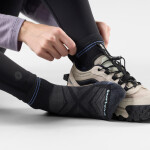 Dámské merino ponožky SMARTWOOL Women's Hike Targeted Cushion Ankle Sock, Black velikost: 38-41 (M)