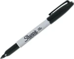 Sharpie Popisovač permanentní černý / Popisovač permanentní / kulatý hrot F / 0,9mm / 1ks (1985857)