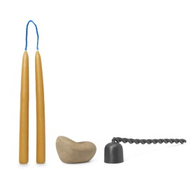 Svícen Libre se shášadlem a svíčkami 6 dílů