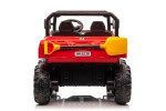 Mamido Elektrické autíčko Farmer Truck 24V 4x200W červené