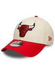 New Era Pánská kšiltovka Chicago Bulls NBA Color Block 9FORTY Adjustable Rot