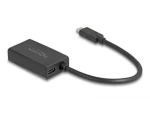 DeLock DisplayPort na USB-C černá / Adaptér / DisplayPort 1.2 / 4K 60 Hz (61059)