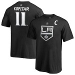 Fanatics Dětské Tričko #11 Anze Kopitar Los Angeles Kings Stack Logo Name Number Velikost: Dětské let)