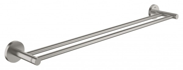 GROHE - QuickFix Start Dvojitý držák na ručníky, supersteel 41203DC0