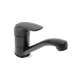 Umyvadlová baterie Ceramia S-Line Pro s otočným ramínkem černá matná SIKOBSLPRO287C SIKOBSLPRO287C