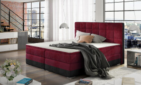 Boxspring Damaso Rozměr: 160 x 200 cm, látka: Riviera 59/ Riviera 100