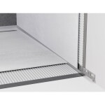 MEXEN - Line-B spádová lišta nástěnná 120 cm pravá, nerez 181002120R