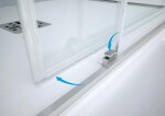 FORTE - Sprchové dveře ESSENCE N2FS - Barva rámu - Hliník ossidato, Rozměr A - 170 cm, Výplň - Čiré bezpečnostní sklo - 6 mm BEN25A1