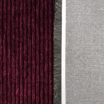 DumDekorace Stylový bordó protiskluzový koberec Šířka: 80 cm | Délka: 150 cm