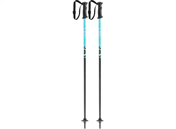 Leki Rider dětské sjezdové hole darkblue-light turquoise-white délka 90 cm