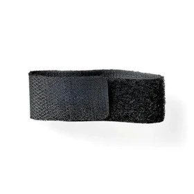 Nedis Suchý zip na kabely černý, 6 ks / Organizátor kabelů / Nylon / Uzamykatelný (CMGC23016BK)