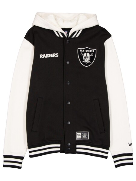 New Era Pánská bunda Las Vegas Raiders NFL Letterman Hooded Velikost: 2XL