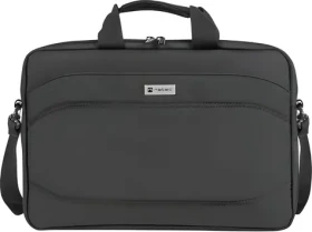 Natec NANGER černá / Brašna na notebook / 15,6" / Polyester / Kapsa na tablet / Uzamykatelná / Trolley (NTO-2027)