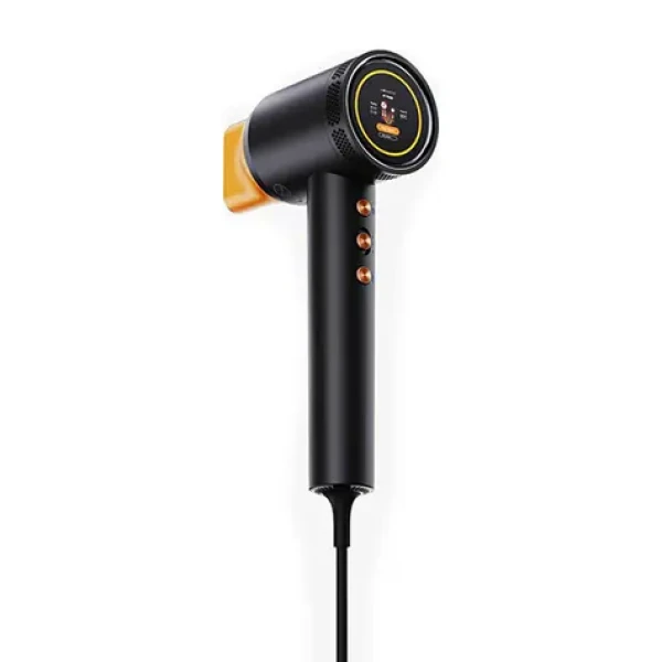 Powerton SMART IONAI černá / Plazmový fén na vlasy s AI / 1600W / 3 rychlosti / 3 teploty (WPHD1B)