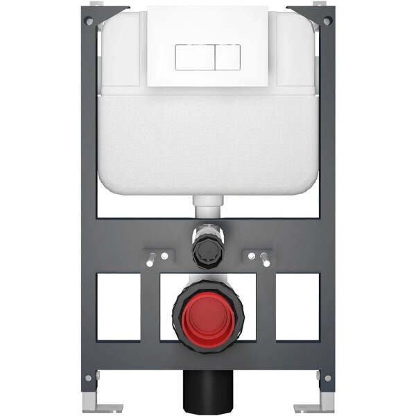 CERANO Modul nízký pro WC závěsné Prime - předstěnová instalace/sádrokarton - 52,5x80 cm