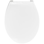 CERANO - WC sedátko Toluco - PP plast - bílá lesklá - 34,7x3,5x41x5 CER-667766