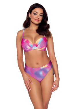 Plavkové kalhotky SF-163/2 TIE DYETEL růžové - Ava M