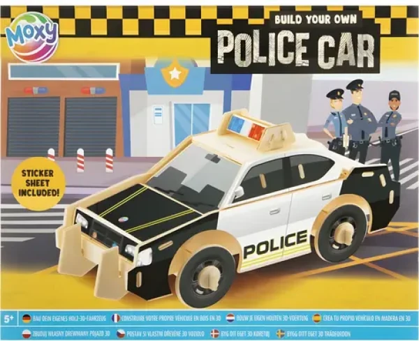 MOXY 3D puzzle Policejní auto