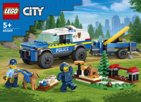 LEGO® City 60369 Mobilní cvičiště policejních psů - LEGO® DOTS