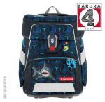 Školní aktovka SPACE SHINE Shark Dexter 5 dílný set, AGR certifikát