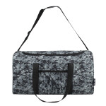 Fitness taška Black/Grey Camo Semiline 33 cm 60 cm 30 cm