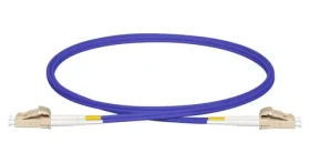 Lanview LC/LC OM4 purpurová / Optický kabel / Multimode duplex / 3 m (LVO231812)