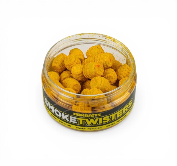 Mikbaits Boilies Smoke Twisters Barrel 12mm 100ml - Sweet Popcorn,Mikbaits Boilies Smoke Twisters Barrel 12mm 100ml - Sweet Popcorn