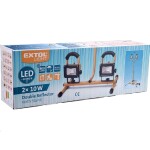 Reflektor LED, 2x2700lm, se stojanem 180cm 43282