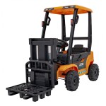 Mamido Dětský elektrický vysokozdvižný vozík JCB žlutý