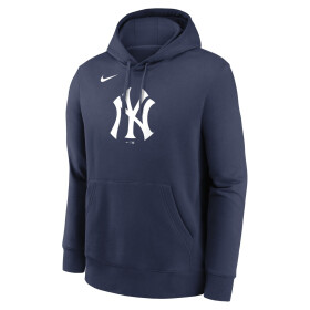 Nike Pánská mikina New York Yankees MLB Logo Club Fleece Hoodie Velikost: XL