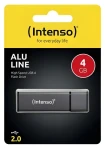 Intenso Alu Line černá / Flash disk / 4 GB / USB 2.0 (3521451)