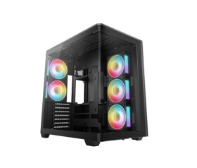DEEPCOOL Case CG590U 5F, ATX, Průhledná bočnice, 5x120mm ARGB Fan, černá EDF_1808150