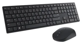 Dell KM5221W RU černá / Set bezdrátové klávesnice a myši / Ruský layout / USB přijímač 2.4GHz (580-AJRV)
