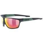 Uvex Sportstyle 706 brýle Black Moss Red