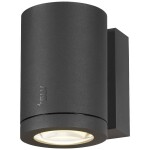 Python Ultraefficient venkovní nástěnné svítidlo se senzorem Led 3,8W 800lm 2700K Ip44, antracitové