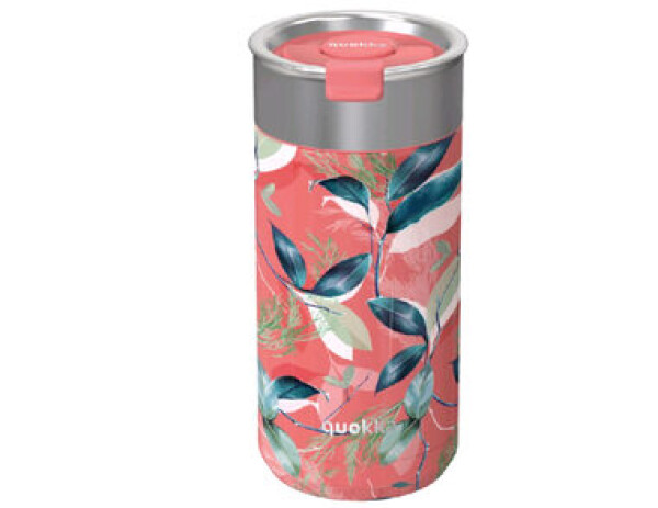 Quokka Boost Coffee Tumbler 400ml Exotic Pink / Termohrnek se sítkem / nerezová ocel (8412497400713)