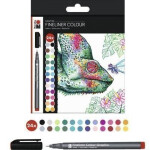 Marabu Graphix Akvarelový liner 0,5 mm - chameleon 24 ks