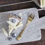 Chic Antique Dezertní vidlička Gold, zlatá barva, kov