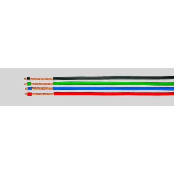 HELU 15606-100 Jednotlivá žíla, LiFY, 1 x 1 mm², šedá, 100 m