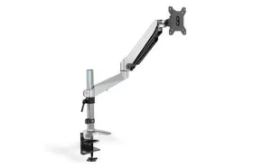 Digitus Stolní držák monitoru bílá / Stolní držák / 15"-27" / VESA 75-100 mm / Nosnost 8 kg / Plynová pružina (DA-90351)