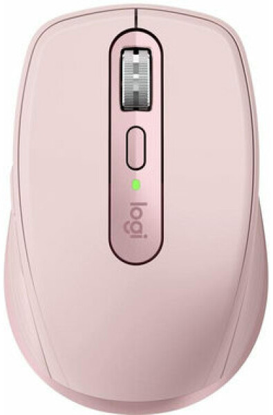 Logitech MX Anywhere 3 růžová / bezrátová myš / Laserový senzor / 4000 DPI / 6 tlačítek / Bluetooth / 2.4 GHz (910-005990)