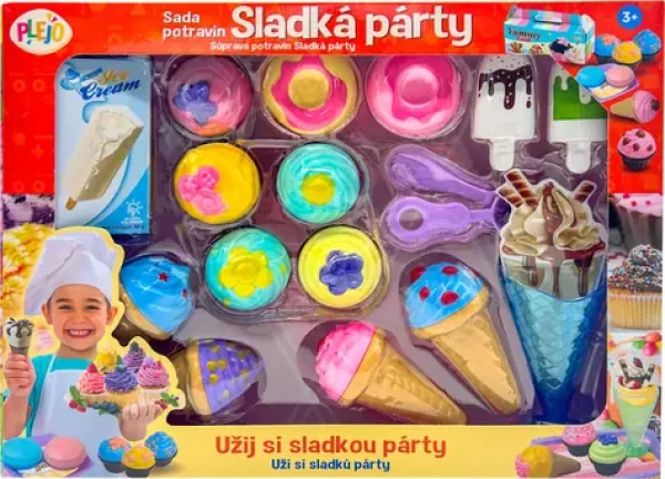 PLEJO Sada potravin sladká párty