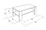 Konferenční stůl ZBYNĚK 110x55