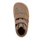 Dívčí celoroční kotníkové barefoot boty F-MOTION TEX BEIGE Froddo G3110285-6 - 28