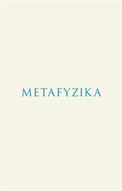 Metafyzika - Aristotelés
