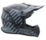 Dětská helma Xrc MX Jasper 2.0 black/grey - YM / šedá
